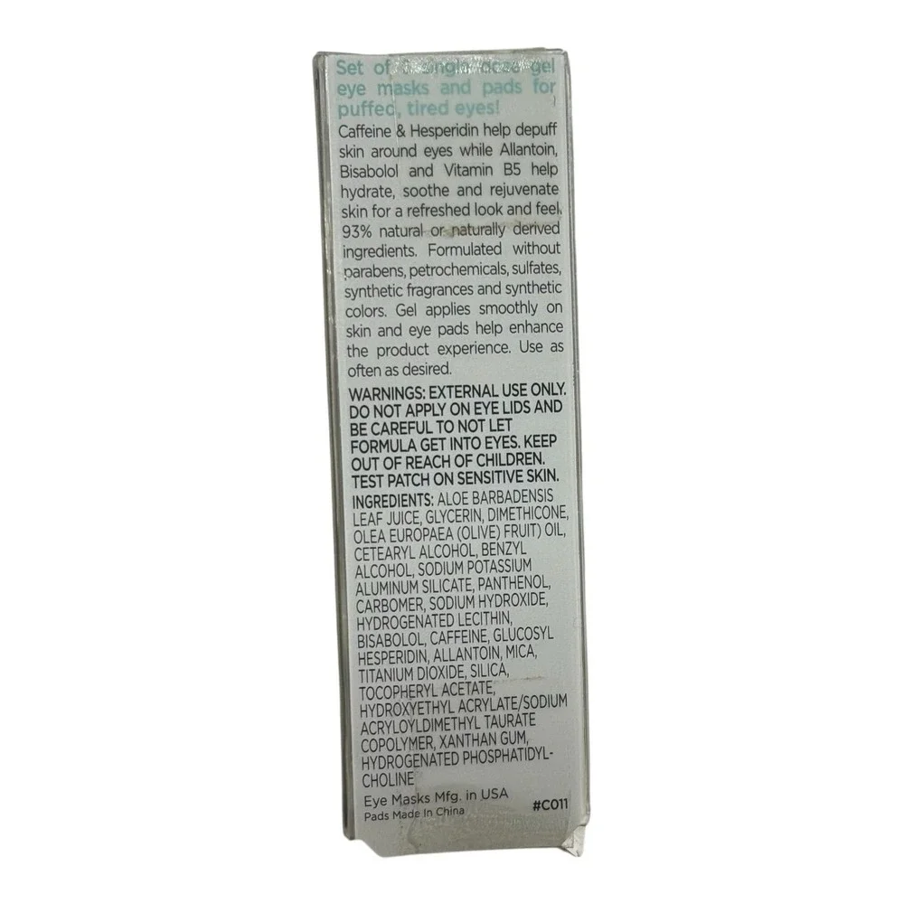 Nügg Depuff‎ Eye Masks with Under-Eye Pads.